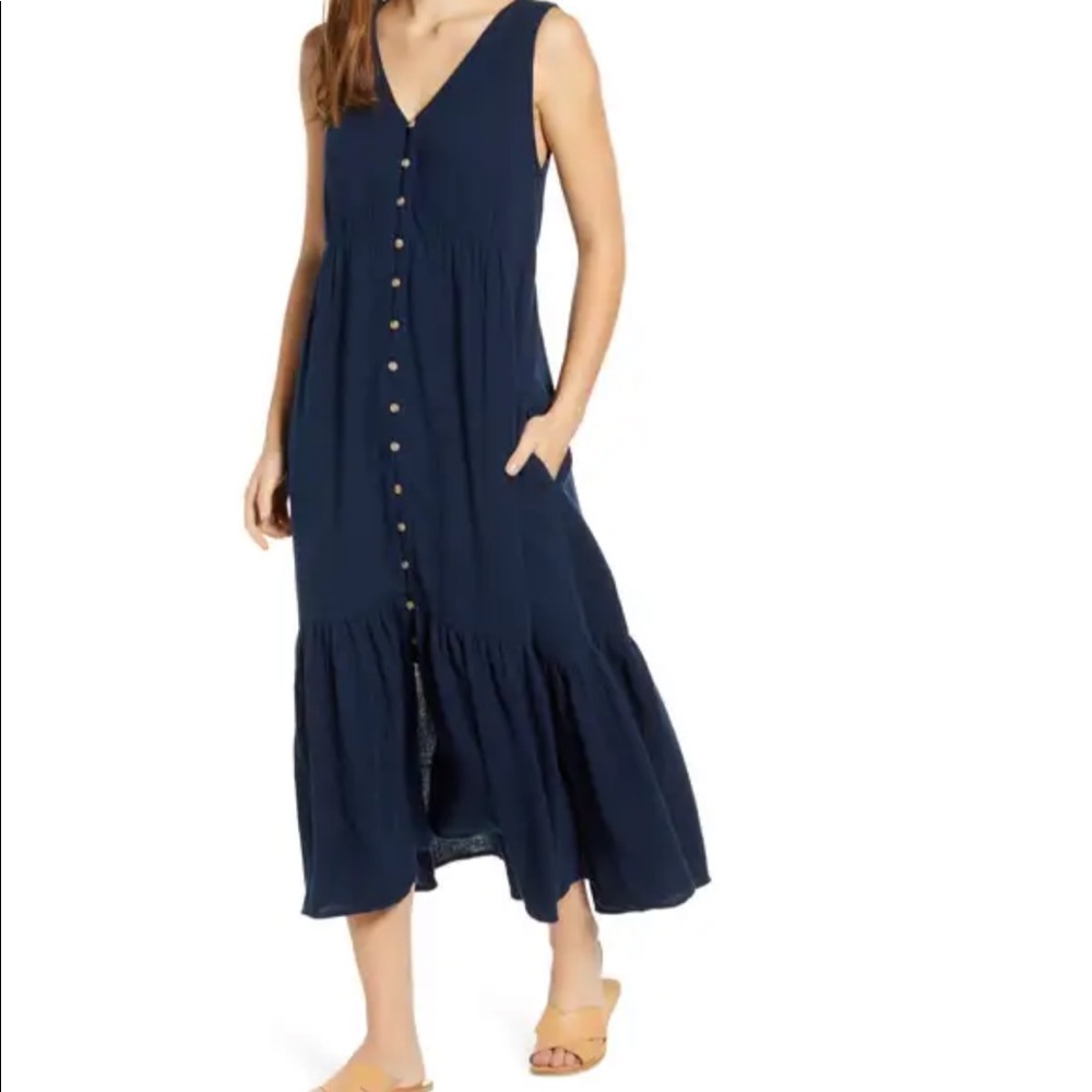 BeachLunchLounge navy dress